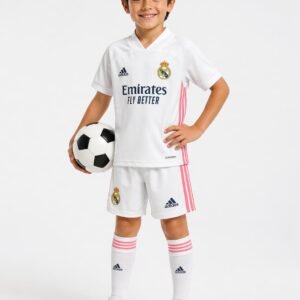 1ª Equipación visitante del Real Madrid Niño 2020/21