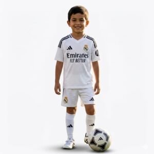 1ª Equipación Local del Real Madrid Niño 2024/25