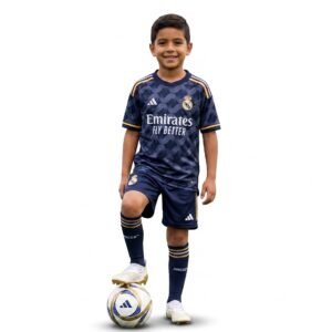 2ª Equipación visitante del Real Madrid Niño 2023/24