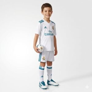 1ª Equipación Local del Real Madrid Niño 2017/18