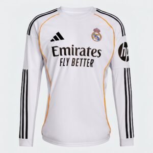 Camiseta de hombre 1ª equipación Real Madrid CF 2025/26 Manga Larga